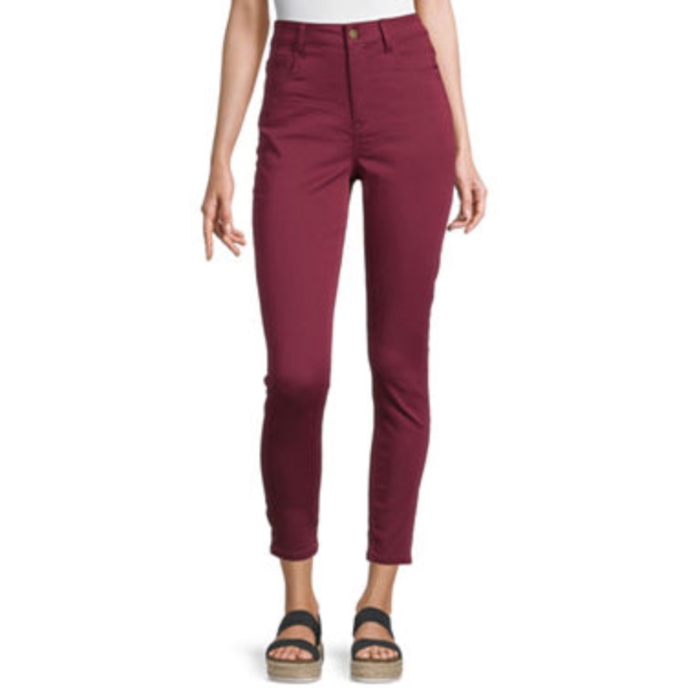 CLEARANCE SUPER SALE!  ArizonaJuniors Womens High Rise Skinny Fit Ankle Pant